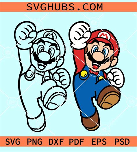 super mario cricut svg|15+ Free Super Mario SVG Download 